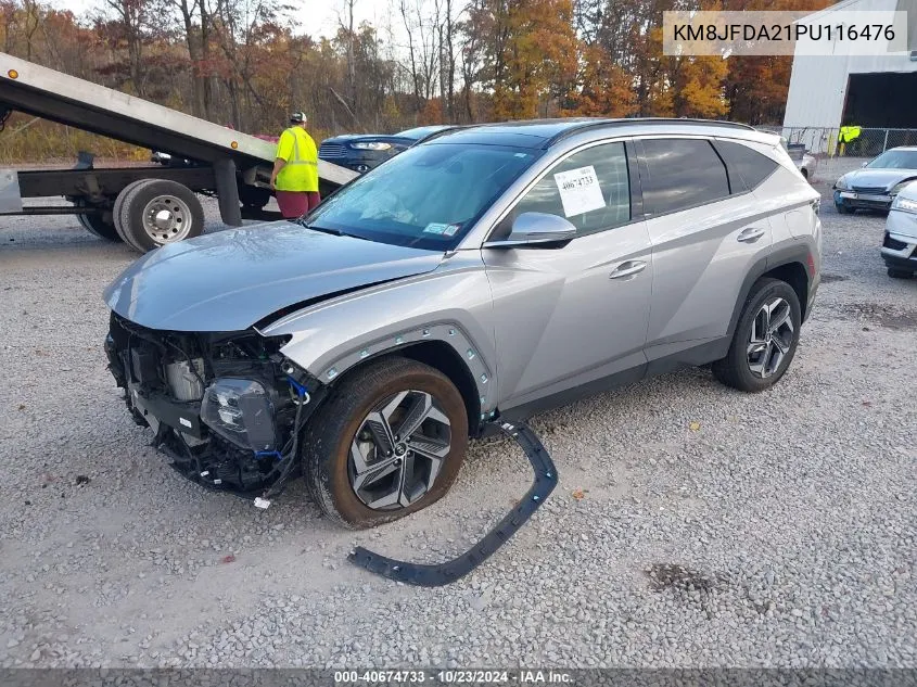 2023 Hyundai Tucson Plug-In Hybrid Limited VIN: KM8JFDA21PU116476 Lot: 40674733