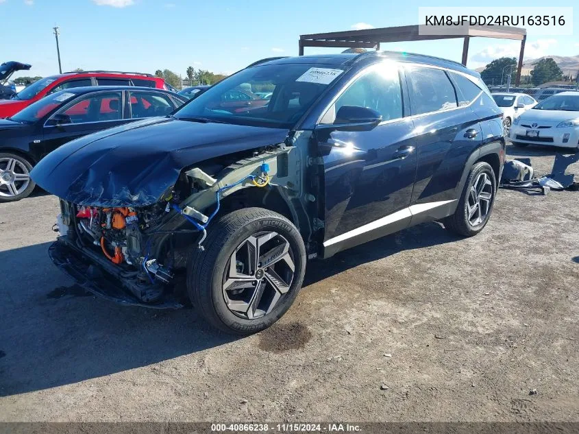 2024 Hyundai Tucson Plug-In Hybrid Limited VIN: KM8JFDD24RU163516 Lot: 40866238