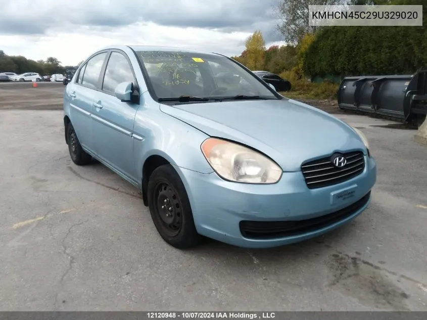 KMHCN45C29U329020 2009 Hyundai Accent