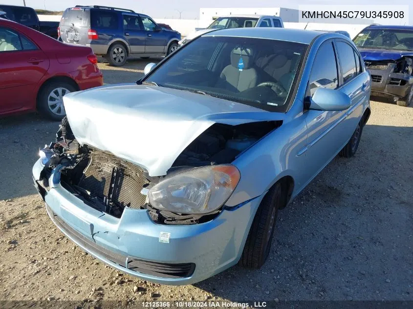 KMHCN45C79U345908 2009 Hyundai Accent