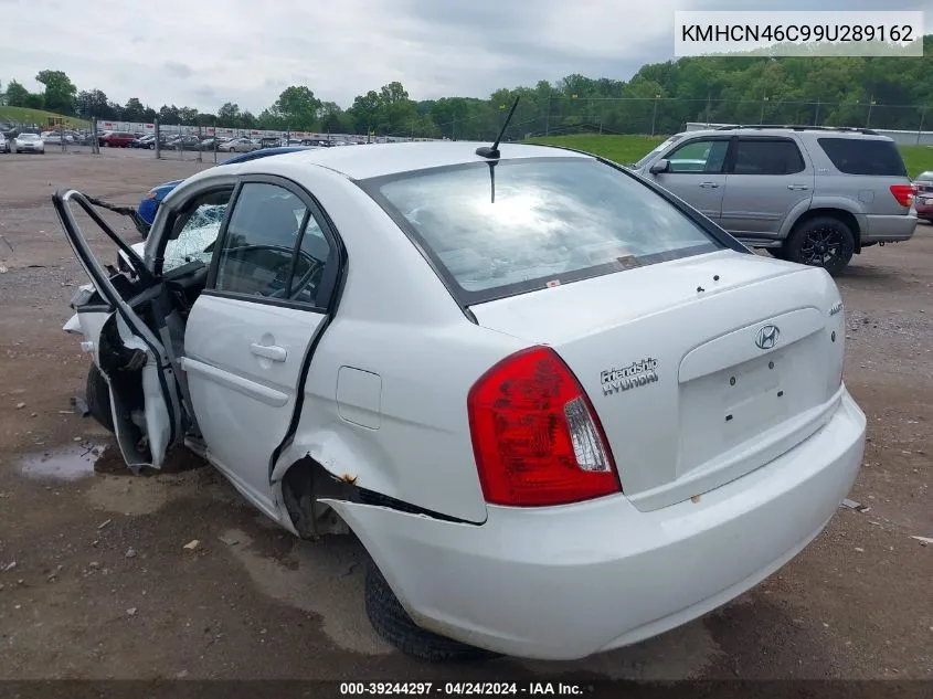 2009 Hyundai Accent Gls VIN: KMHCN46C99U289162 Lot: 39244297