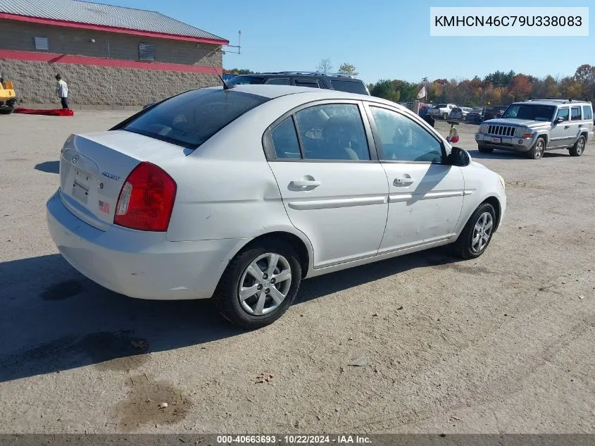 2009 Hyundai Accent Gls VIN: KMHCN46C79U338083 Lot: 40663693