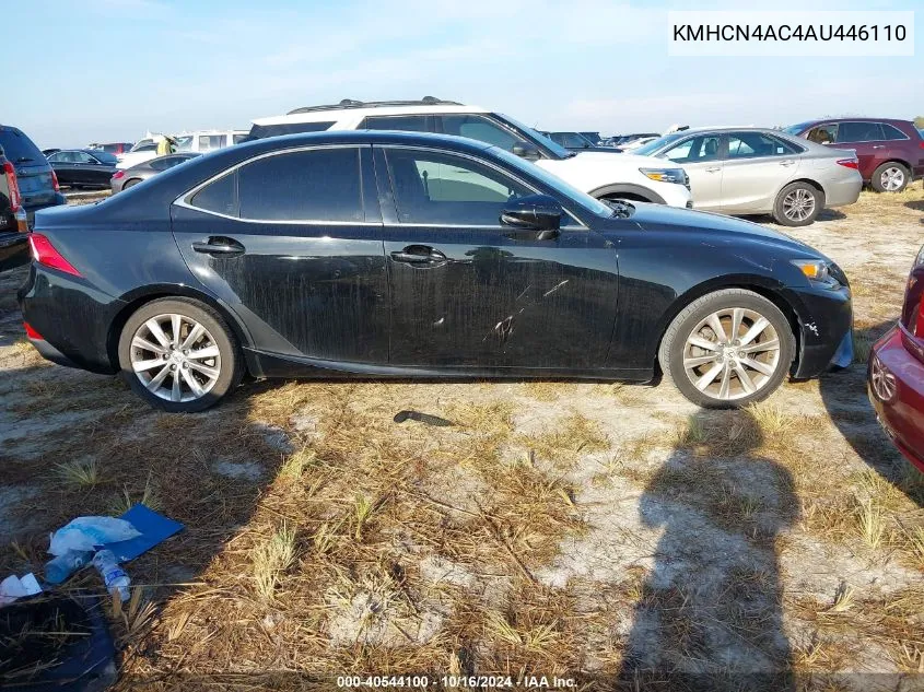 2010 Hyundai Accent Gls VIN: KMHCN4AC4AU446110 Lot: 40544100