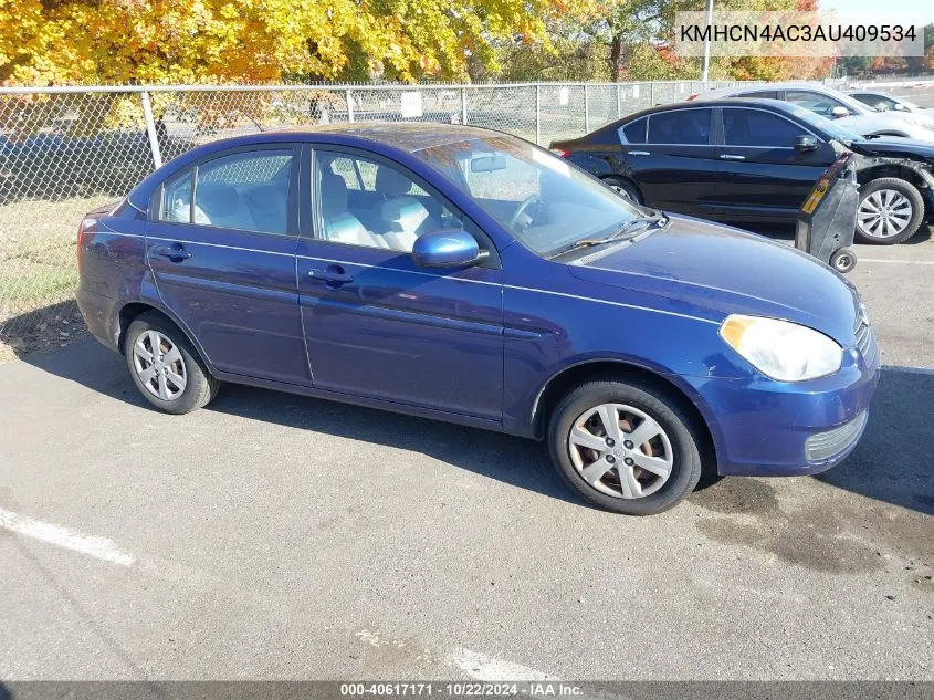 2010 Hyundai Accent Gls VIN: KMHCN4AC3AU409534 Lot: 40617171