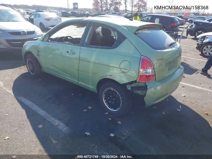 2010 Hyundai Accent Gs VIN: KMHCM3AC9AU158368 Lot: 40721749