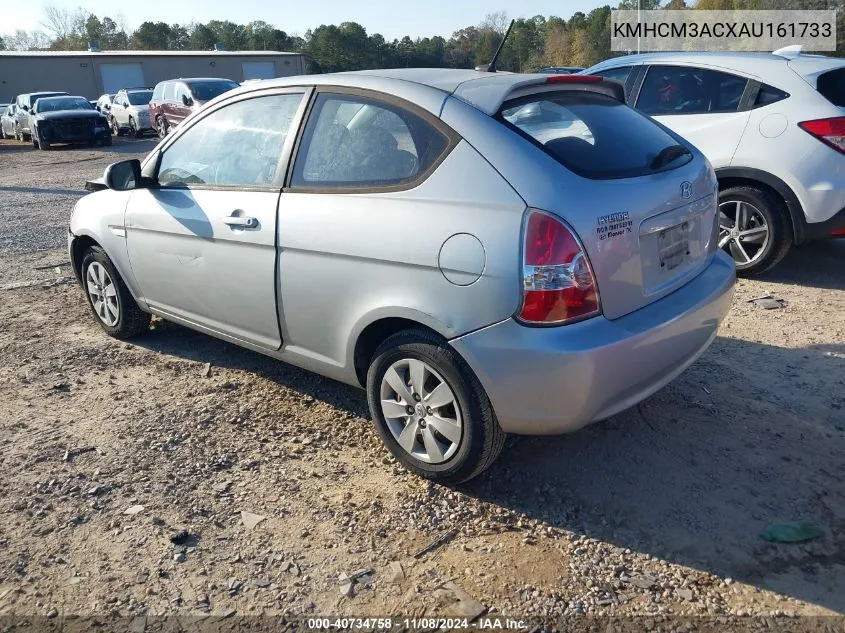 2010 Hyundai Accent Gs VIN: KMHCM3ACXAU161733 Lot: 40734758