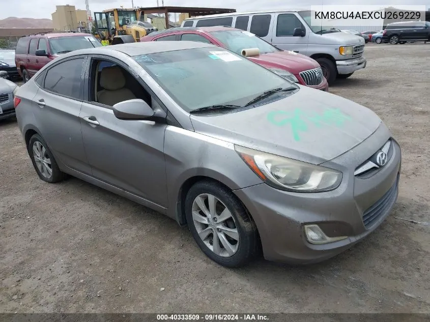 KM8CU4AEXCU269229 2012 Hyundai Accent