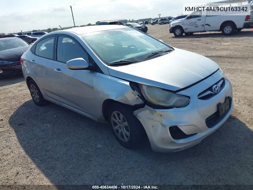 KMHCT4AE9CU163342 2012 Hyundai Accent Gls