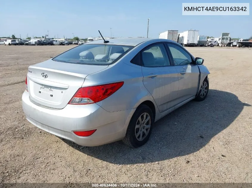 KMHCT4AE9CU163342 2012 Hyundai Accent Gls