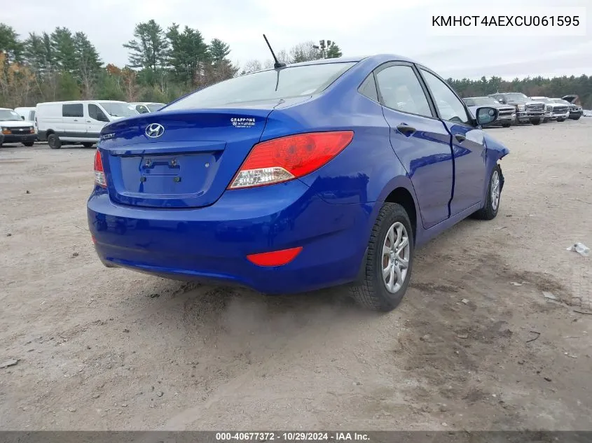 KMHCT4AEXCU061595 2012 Hyundai Accent Gls