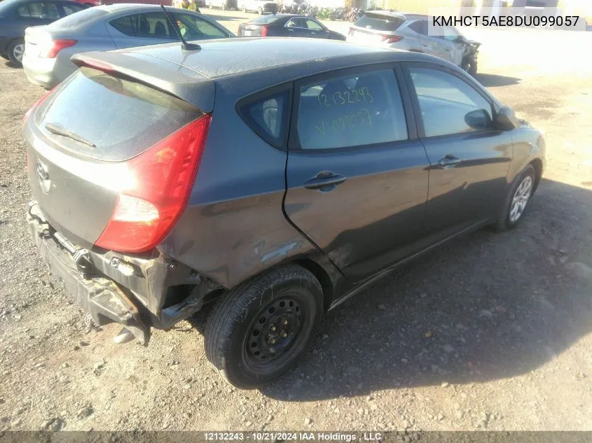 KMHCT5AE8DU099057 2013 Hyundai Accent Gl