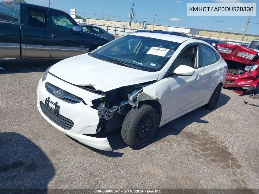 KMHCT4AE0DU520330 2013 Hyundai Accent Gls