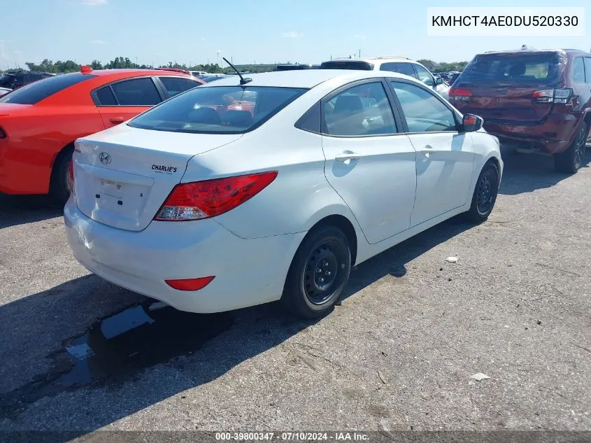 KMHCT4AE0DU520330 2013 Hyundai Accent Gls