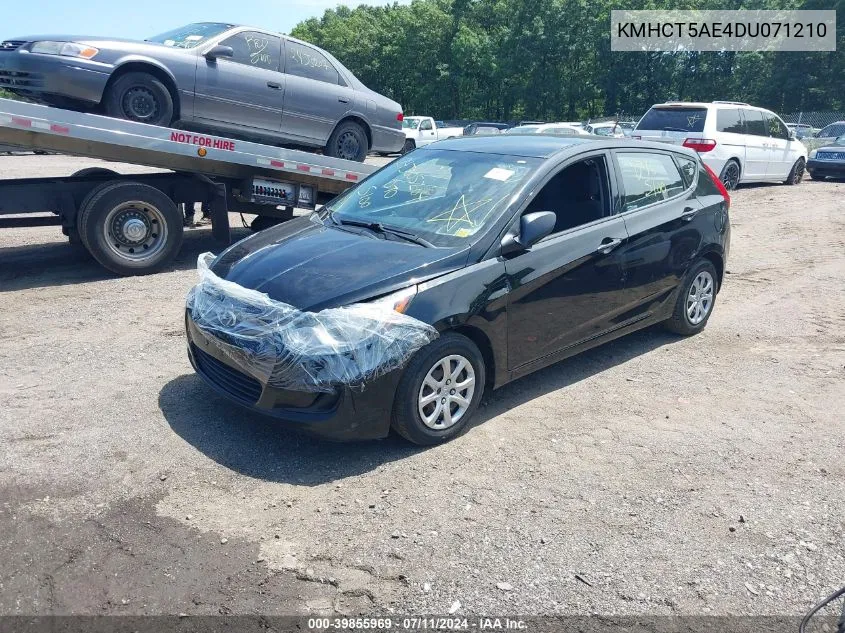 KMHCT5AE4DU071210 2013 Hyundai Accent Gs