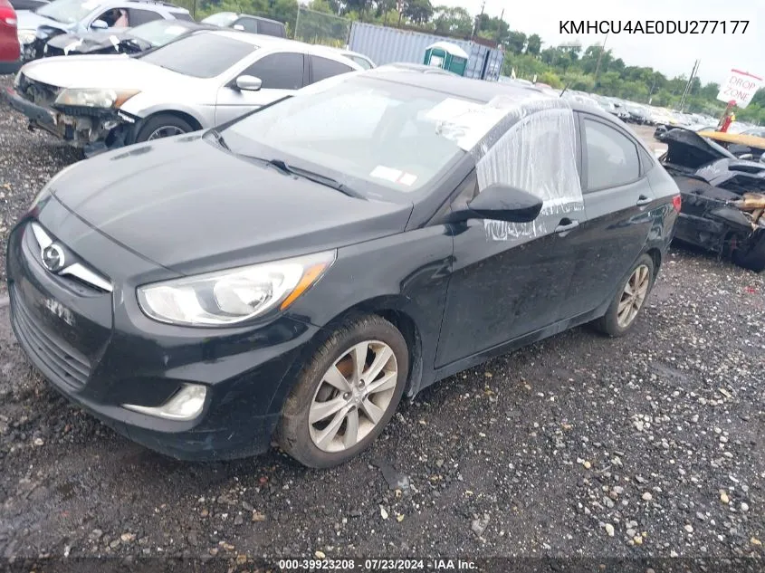 KMHCU4AE0DU277177 2013 Hyundai Accent Gls