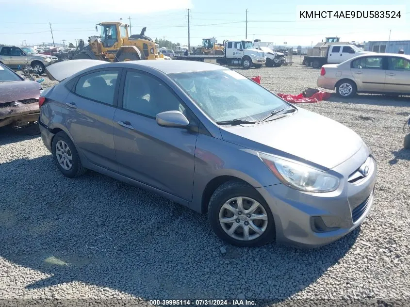 KMHCT4AE9DU583524 2013 Hyundai Accent Gls