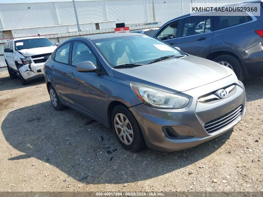 2013 Hyundai Accent Gls VIN: KMHCT4AE4DU529368 Lot: 40017994