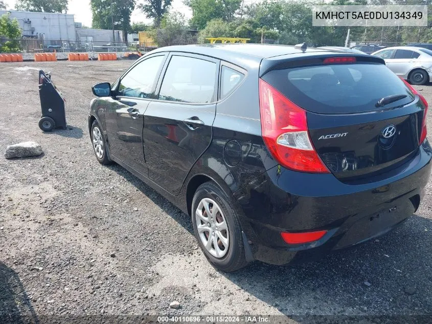 2013 Hyundai Accent Gs VIN: KMHCT5AE0DU134349 Lot: 40629519