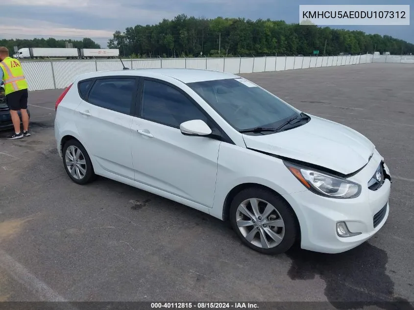 KMHCU5AE0DU107312 2013 Hyundai Accent Se