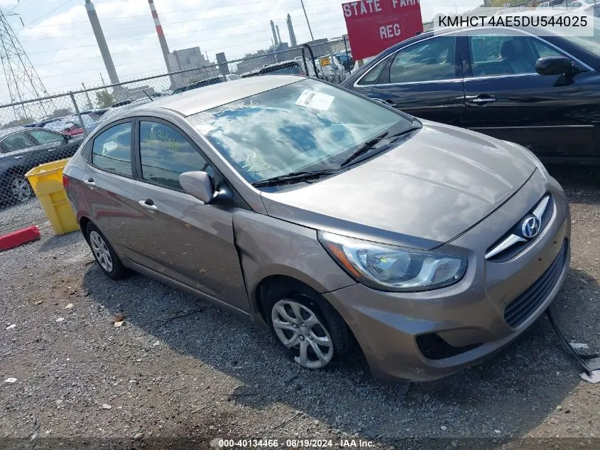 2013 Hyundai Accent Gls VIN: KMHCT4AE5DU544025 Lot: 40134466