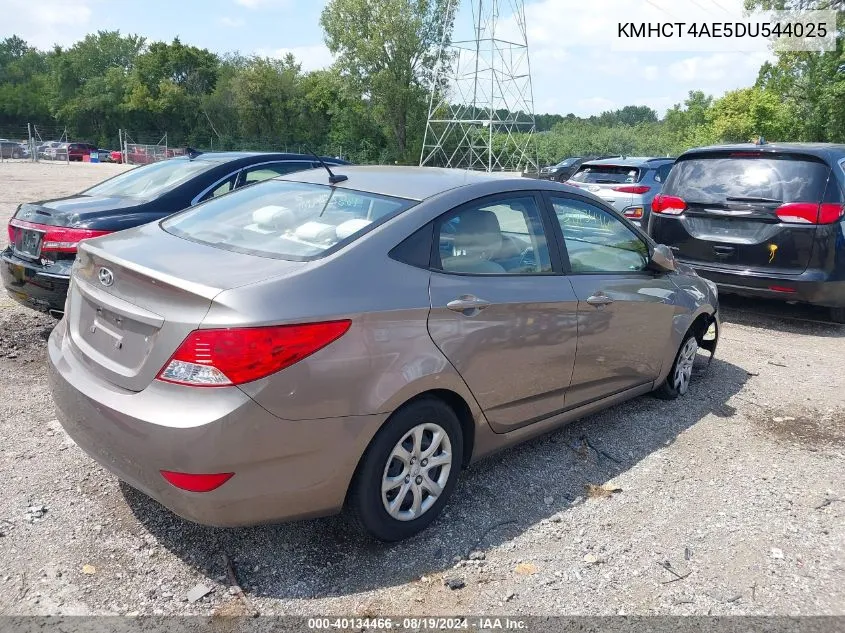 2013 Hyundai Accent Gls VIN: KMHCT4AE5DU544025 Lot: 40134466