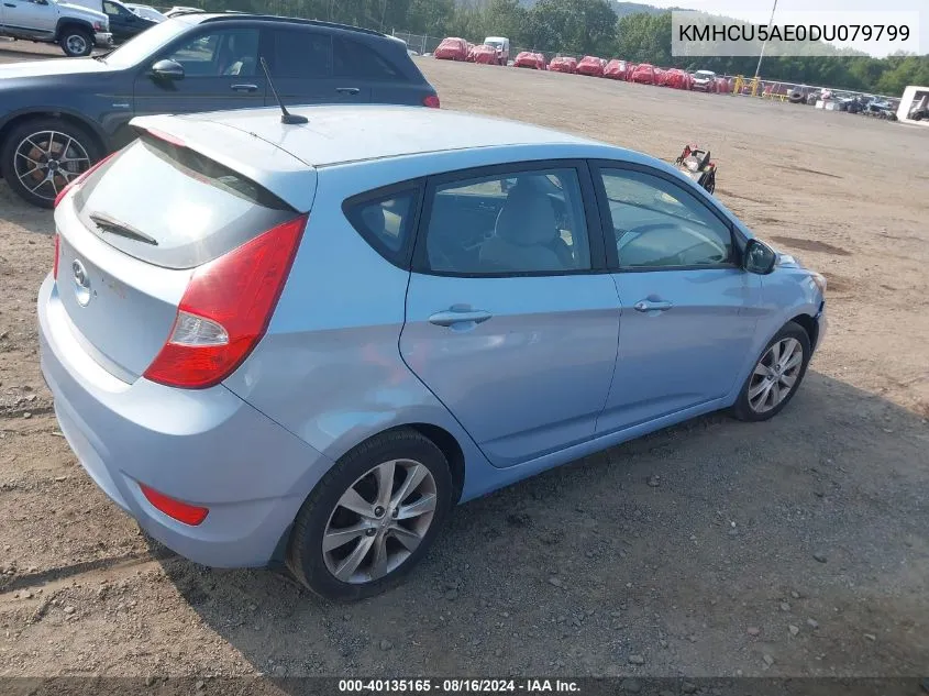 KMHCU5AE0DU079799 2013 Hyundai Accent Se