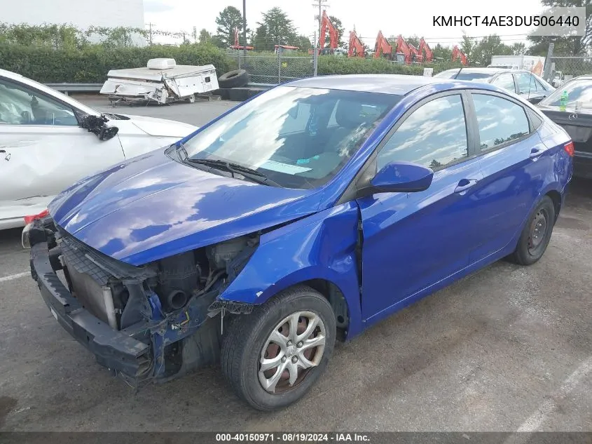 KMHCT4AE3DU506440 2013 Hyundai Accent Gls