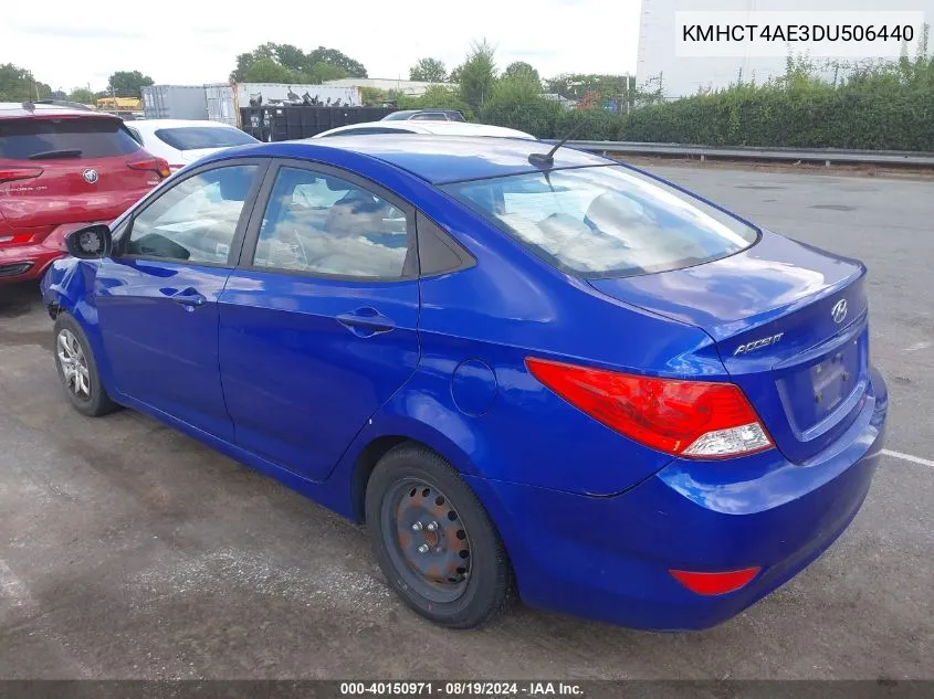 KMHCT4AE3DU506440 2013 Hyundai Accent Gls