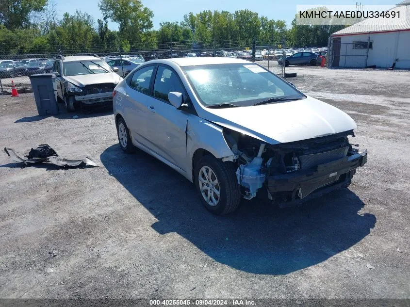 KMHCT4AE0DU334691 2013 Hyundai Accent Gls