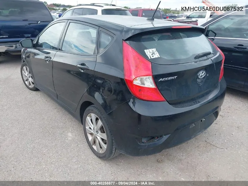 KMHCU5AE0DU087532 2013 Hyundai Accent Se