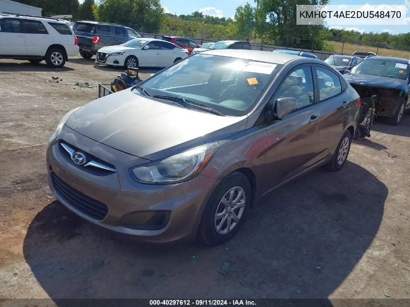 KMHCT4AE2DU548470 2013 Hyundai Accent Gls