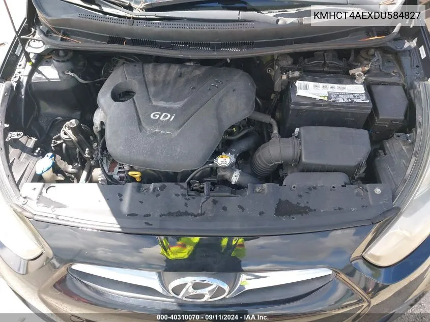 KMHCT4AEXDU584827 2013 Hyundai Accent Gls/Gs