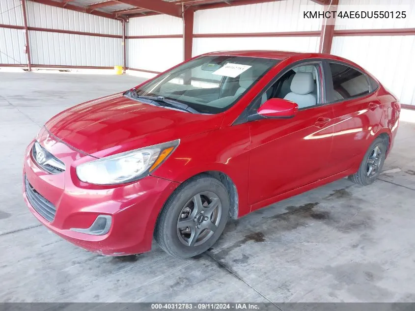 KMHCT4AE6DU550125 2013 Hyundai Accent Gls