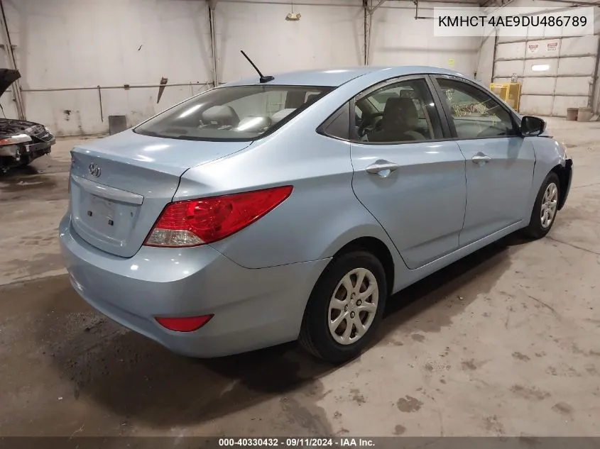 KMHCT4AE9DU486789 2013 Hyundai Accent Gls