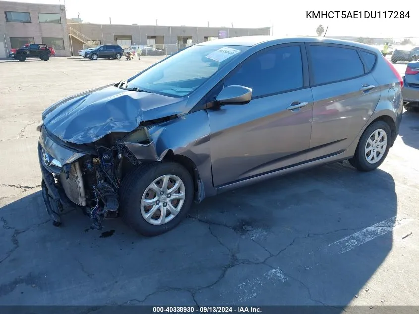 KMHCT5AE1DU117284 2013 Hyundai Accent Gs