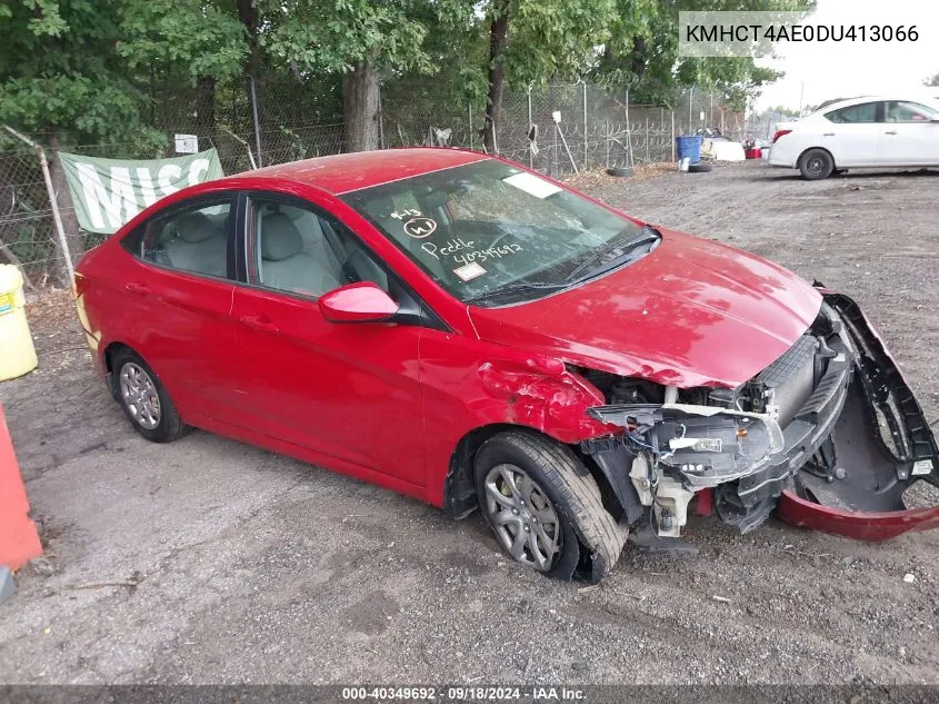 2013 Hyundai Accent Gls VIN: KMHCT4AE0DU413066 Lot: 40349692