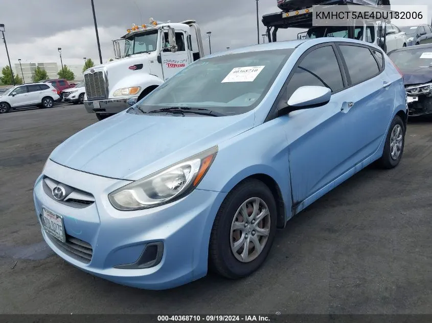 KMHCT5AE4DU132006 2013 Hyundai Accent Gs