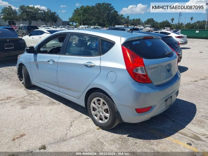 KMHCT5AE0DU087095 2013 Hyundai Accent Gs