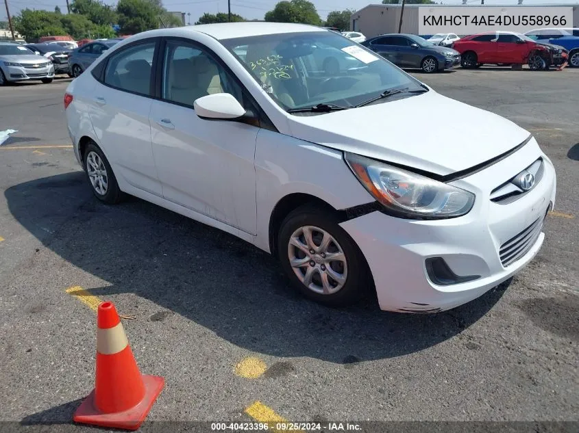 KMHCT4AE4DU558966 2013 Hyundai Accent Gls