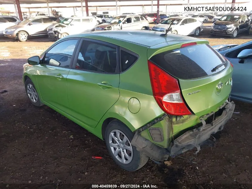 KMHCT5AE9DU066424 2013 Hyundai Accent Gs