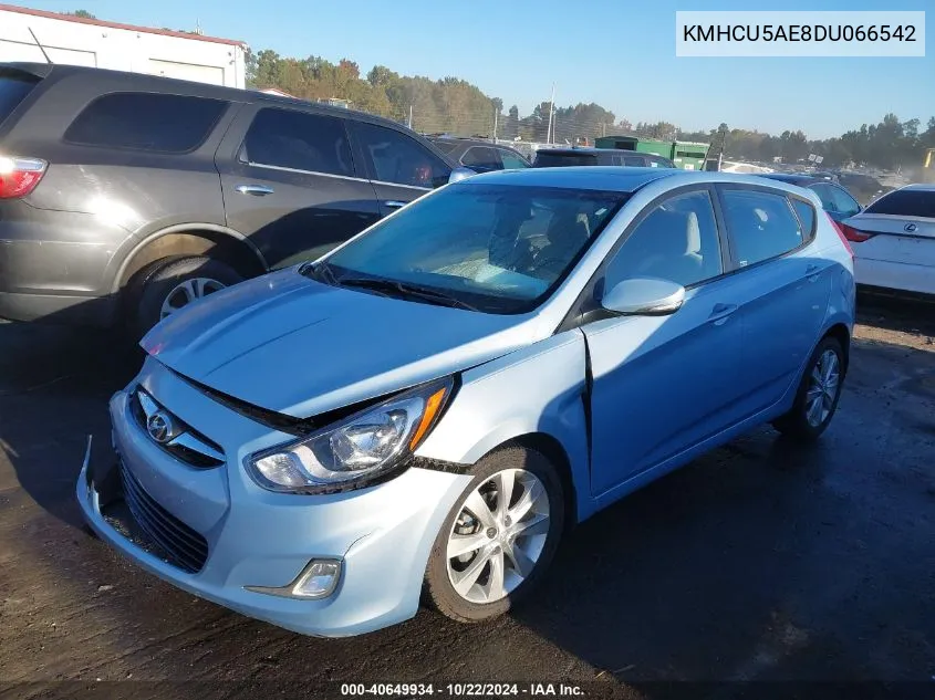 KMHCU5AE8DU066542 2013 Hyundai Accent Se