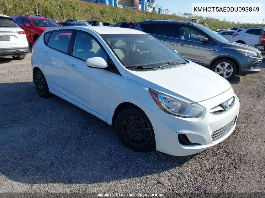 KMHCT5AE0DU093849 2013 Hyundai Accent Gs