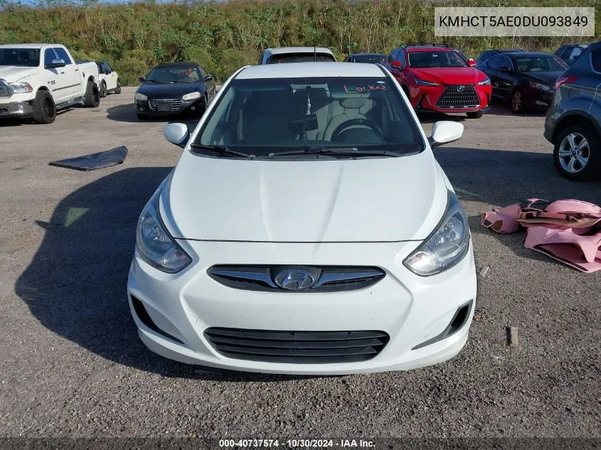 KMHCT5AE0DU093849 2013 Hyundai Accent Gs