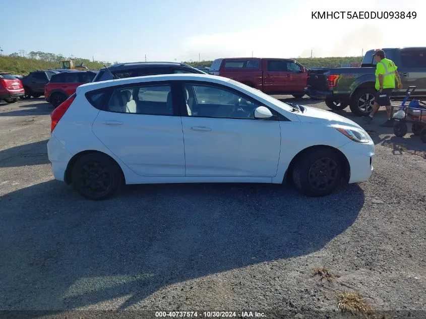 KMHCT5AE0DU093849 2013 Hyundai Accent Gs