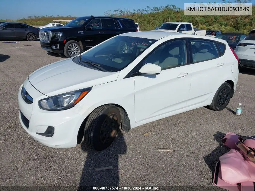 KMHCT5AE0DU093849 2013 Hyundai Accent Gs