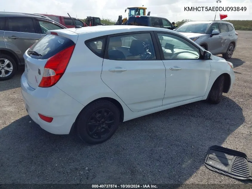 KMHCT5AE0DU093849 2013 Hyundai Accent Gs