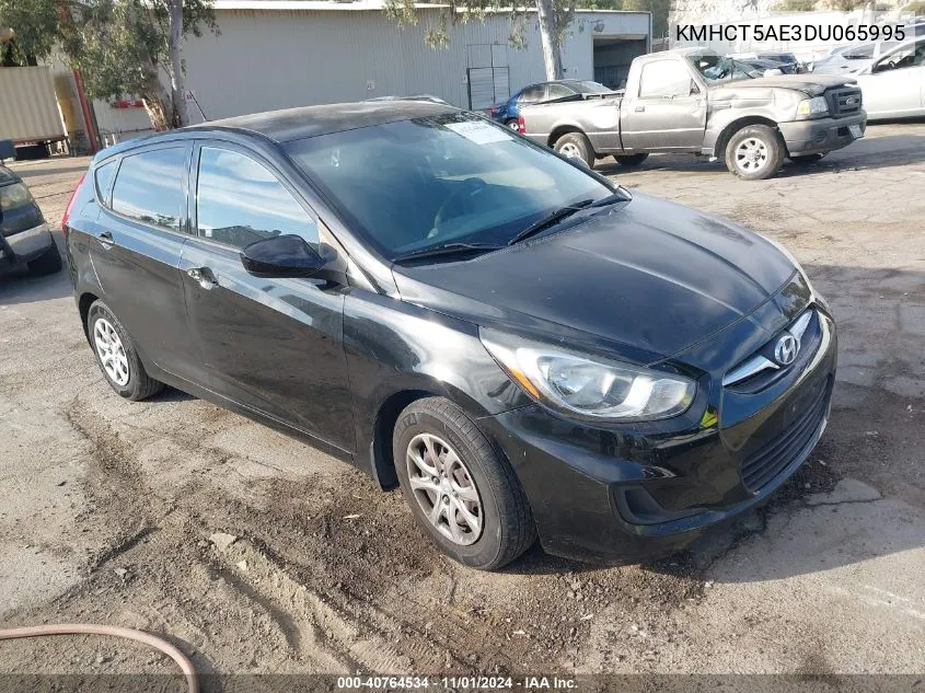 2013 Hyundai Accent Gs VIN: KMHCT5AE3DU065995 Lot: 40764534