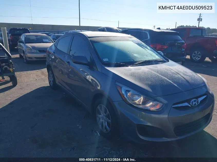 2013 Hyundai Accent Gls VIN: KMHCT4AE0DU509523 Lot: 40831711