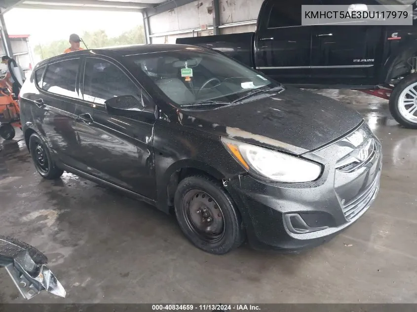 KMHCT5AE3DU117979 2013 Hyundai Accent Gs