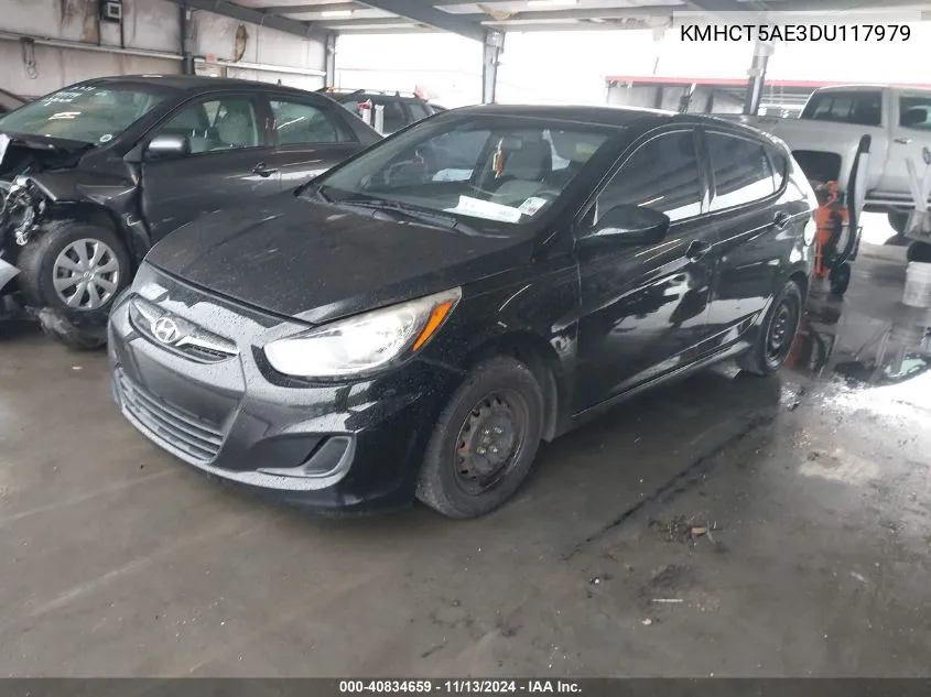 KMHCT5AE3DU117979 2013 Hyundai Accent Gs